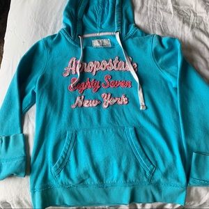 Aeropostale blue hoodie